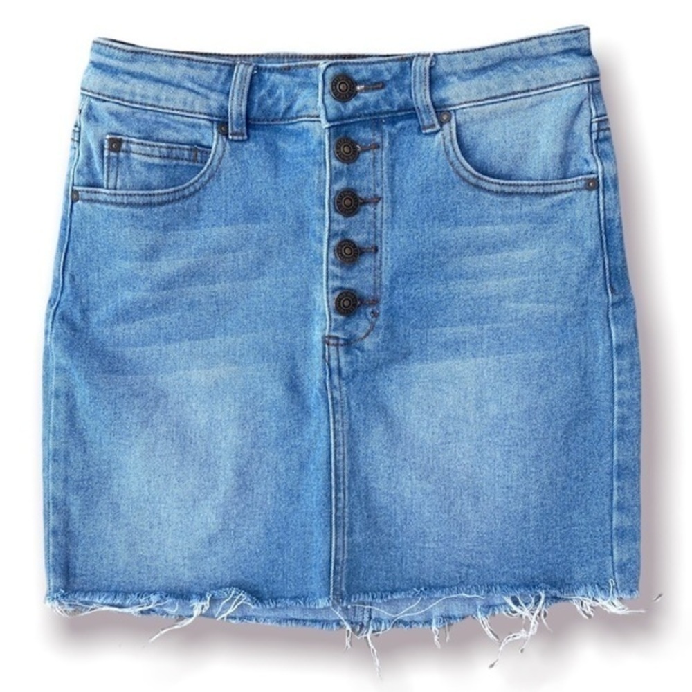 ARDENE Button Fly Denim Mini Size 3/4